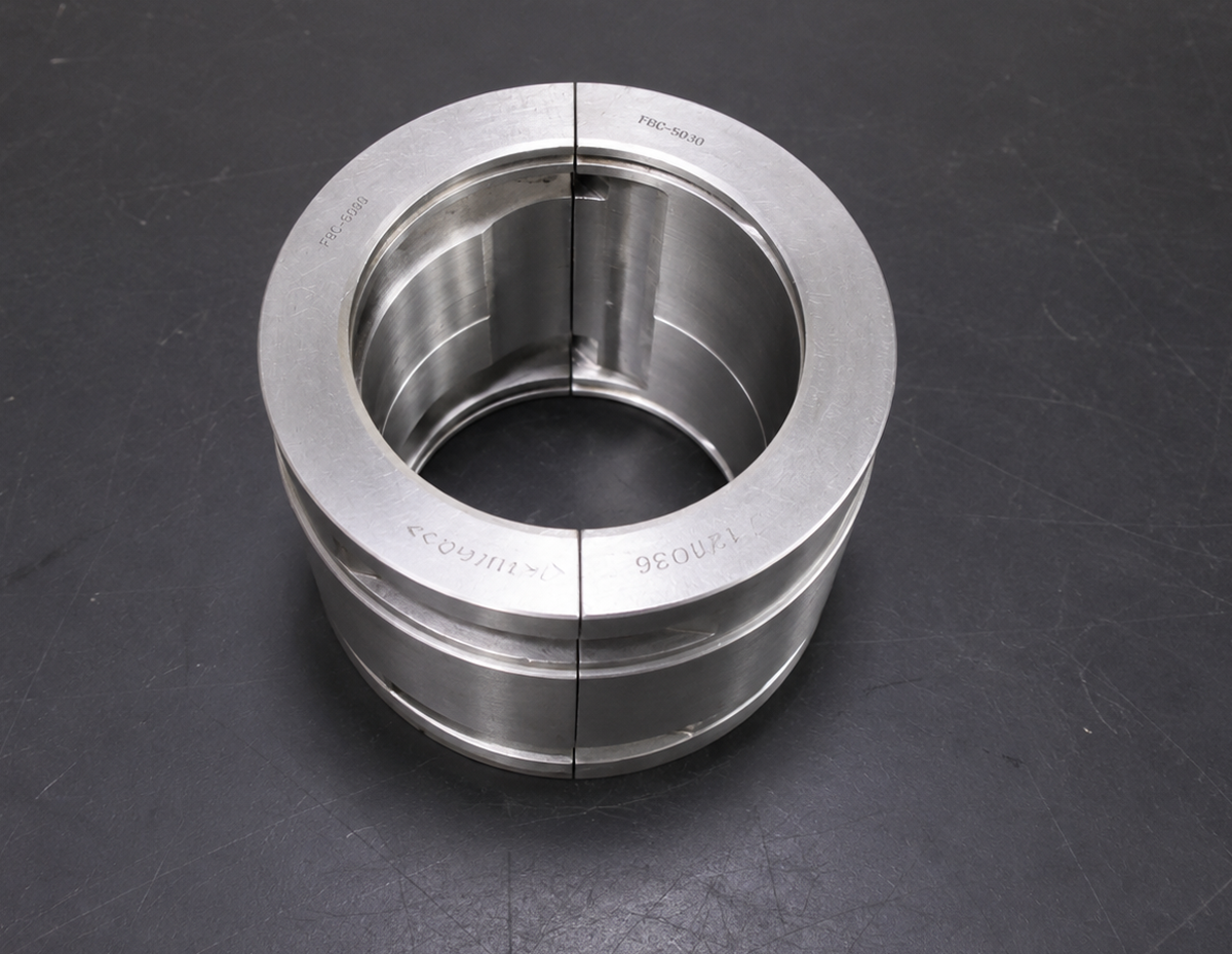 Bearing after refurbishment — comparison 2