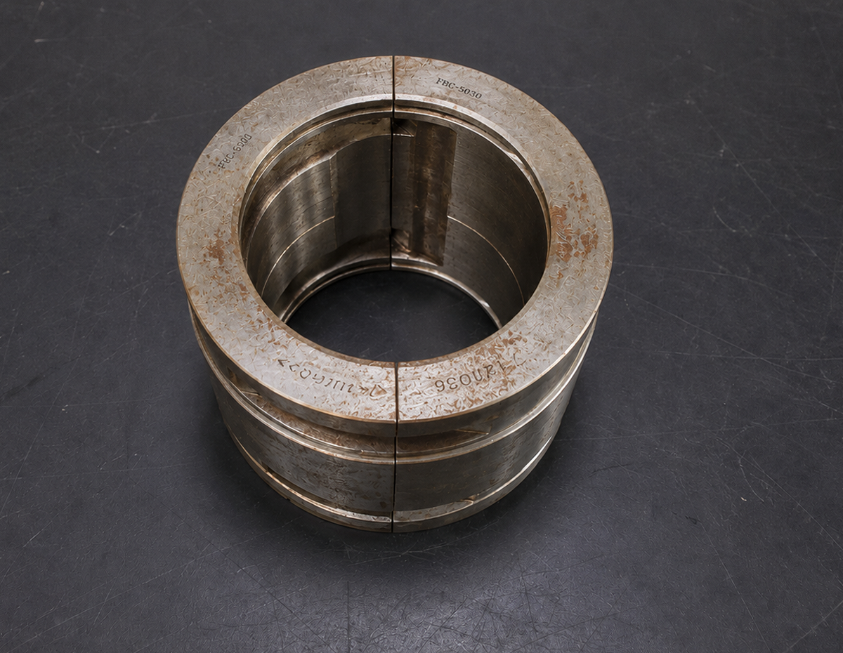 Bearing before refurbishment — comparison 2